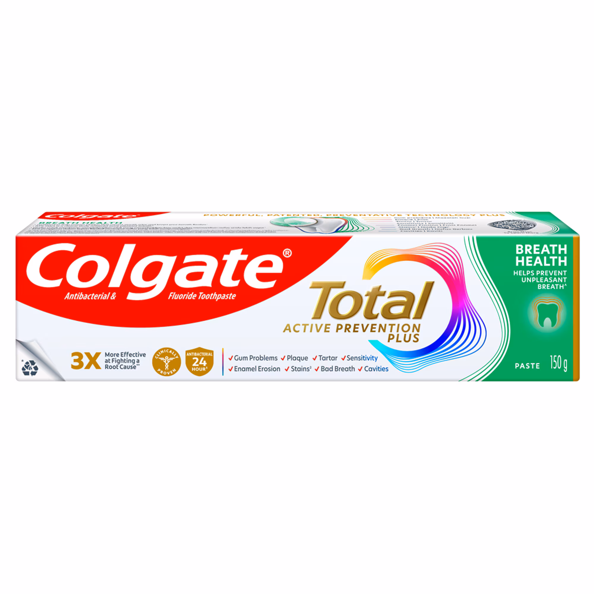 Colgate® Total Active Prevention Toothpaste Breath Health